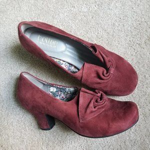 Hotter Donna Suede Shoes